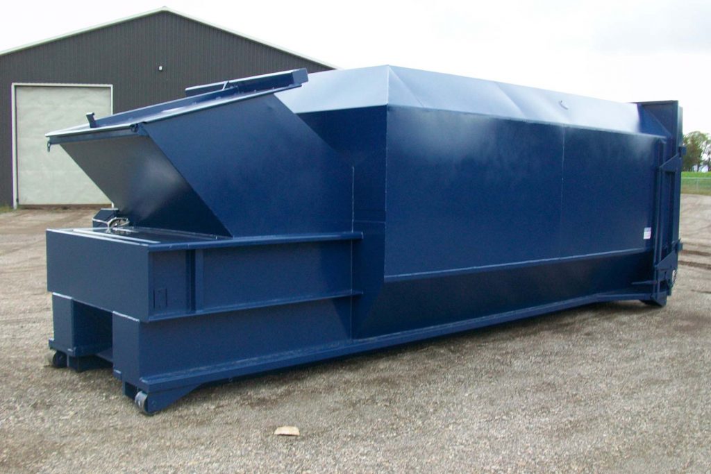 Self Contained Trash Compactor Rotobale Compaction Solutions Inc.