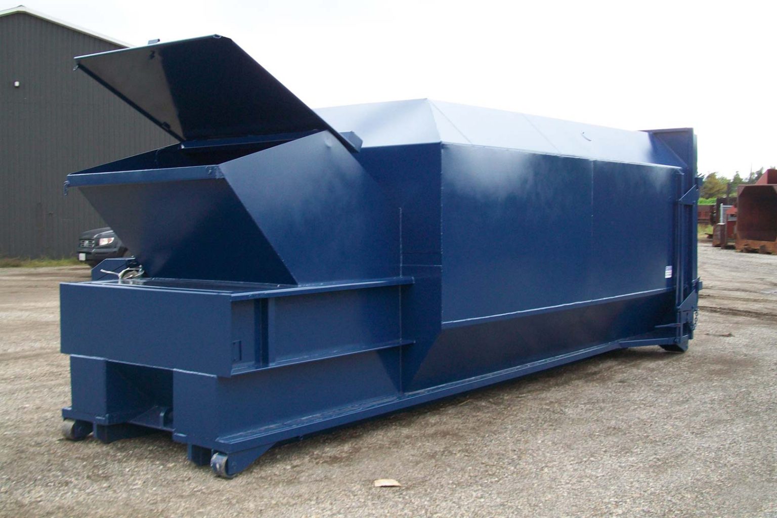 Self Contained Trash Compactor Rotobale Compaction Solutions Inc.