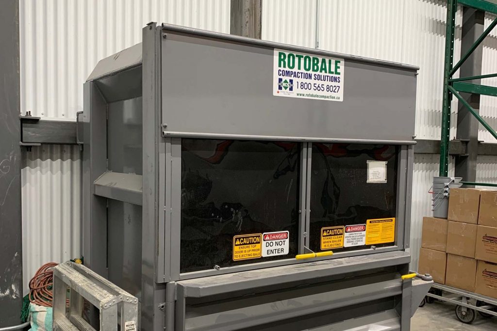Grocery Store Wet Waste Management Solutions by Rotobale Compaction