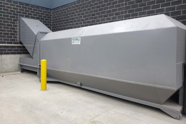 Heavy Duty Stationary Trash Compactors by Rotobale