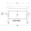 stationary compactor drawing sheet end