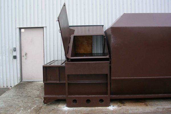 Heavy Duty Stationary Trash Compactors by Rotobale