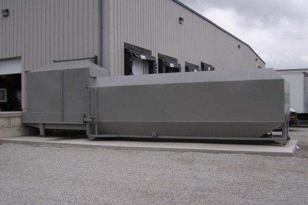 Heavy Duty Stationary Trash Compactors by Rotobale