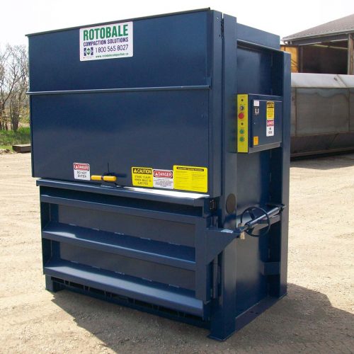 Vertical Compactor - Rotobale Compaction Solutions Inc.