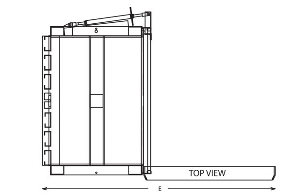 vertical baler drawing sheet top